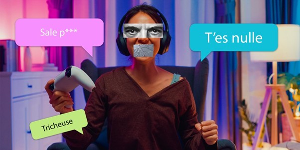 cyber-harcèlement mise en scène